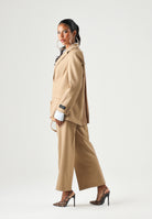 MM6 MAISON MARGIELA Giacca con logo applicato sulla manica, colore brand Toffee, per donna, ragazzi, bambini M61076MM03D M6714 MAISON MARGIELA 