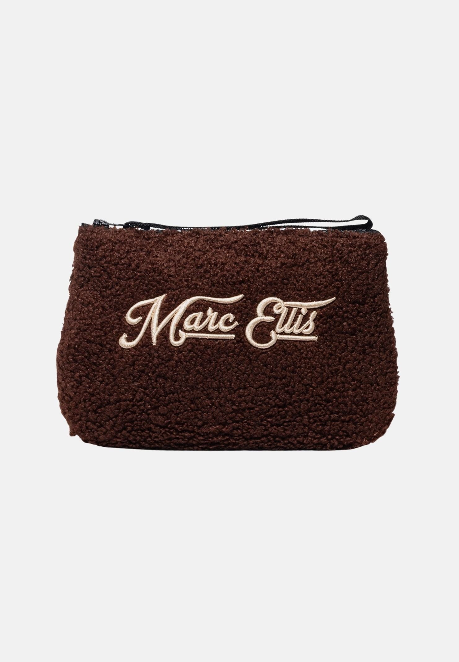 MARC ELLIS Pochette a mano BUBY FRIZZ C  marrone choccolate  per donna con soffice rivestimento in ecopelliccia effetto teddy BUBY-FRIZZ-C CH MARC ELLIS 
