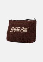MARC ELLIS Pochette a mano BUBY FRIZZ C  marrone choccolate  per donna con soffice rivestimento in ecopelliccia effetto teddy BUBY-FRIZZ-C CH MARC ELLIS 