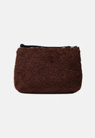 MARC ELLIS Pochette a mano BUBY FRIZZ C  marrone choccolate  per donna con soffice rivestimento in ecopelliccia effetto teddy BUBY-FRIZZ-C CH MARC ELLIS 