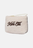 MARC ELLIS Pochette a mano BUBY FRIZZ C  beige scuro per donna con soffice rivestimento in ecopelliccia effetto teddy BUBY-FRIZZ-C DABE MARC ELLIS 