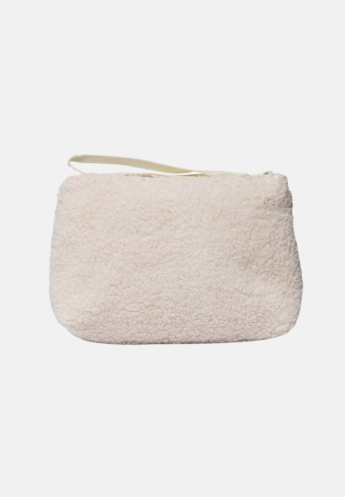 MARC ELLIS Pochette a mano BUBY FRIZZ C  beige scuro per donna con soffice rivestimento in ecopelliccia effetto teddy BUBY-FRIZZ-C DABE MARC ELLIS 