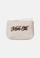 MARC ELLIS Pochette a mano BUBY FRIZZ C  beige scuro per donna con soffice rivestimento in ecopelliccia effetto teddy BUBY-FRIZZ-C DABE MARC ELLIS 