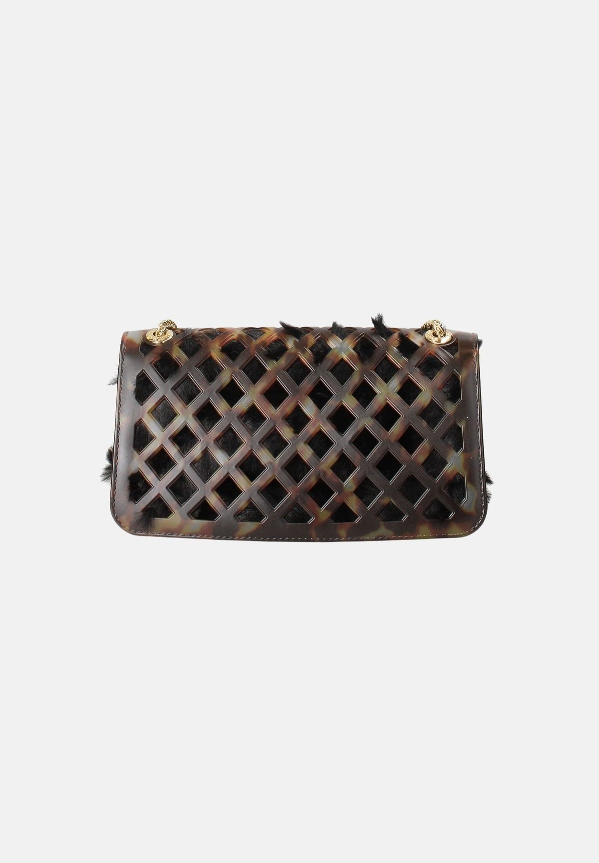 MARC ELLIS Borsa a tracolla FLAT BASK LEO Leopard-Light Gold leopardata marrone da donna FLAT-BASK-LEO LELIGO MARC ELLIS 