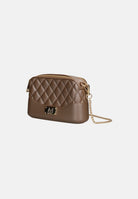 MARC ELLIS Borsa a tracolla FLAT-BLOOM  bronzo chiaro per donna con elegante trapuntatura FLAT-BLOOM-27 BRLIGO MARC ELLIS 