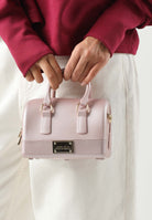MARC ELLIS Borsa a mano FLAT-ESTREL S  rosa cipria per donna con finitura liscia gommata FLAT-ESTREL-S27 MIROLIGO MARC ELLIS 