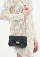 MARC ELLIS Borsa a tracolla Flat Falcon nera da donna FLAT-FALCON BLLIGO MARC ELLIS 