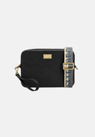 MARC ELLIS Borsa a tracolla FLAT-FLOWE nera per donna con elegante finitura liscia gommata FLAT-FLOWE-27 BLLIGO MARC ELLIS 