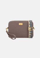 MARC ELLIS Borsa a tracolla FLAT-FLOWE choccolate light-marrone chiaro per donna con elegante finitura liscia gommata FLAT-FLOWE-27 CHLIGO MARC ELLIS 