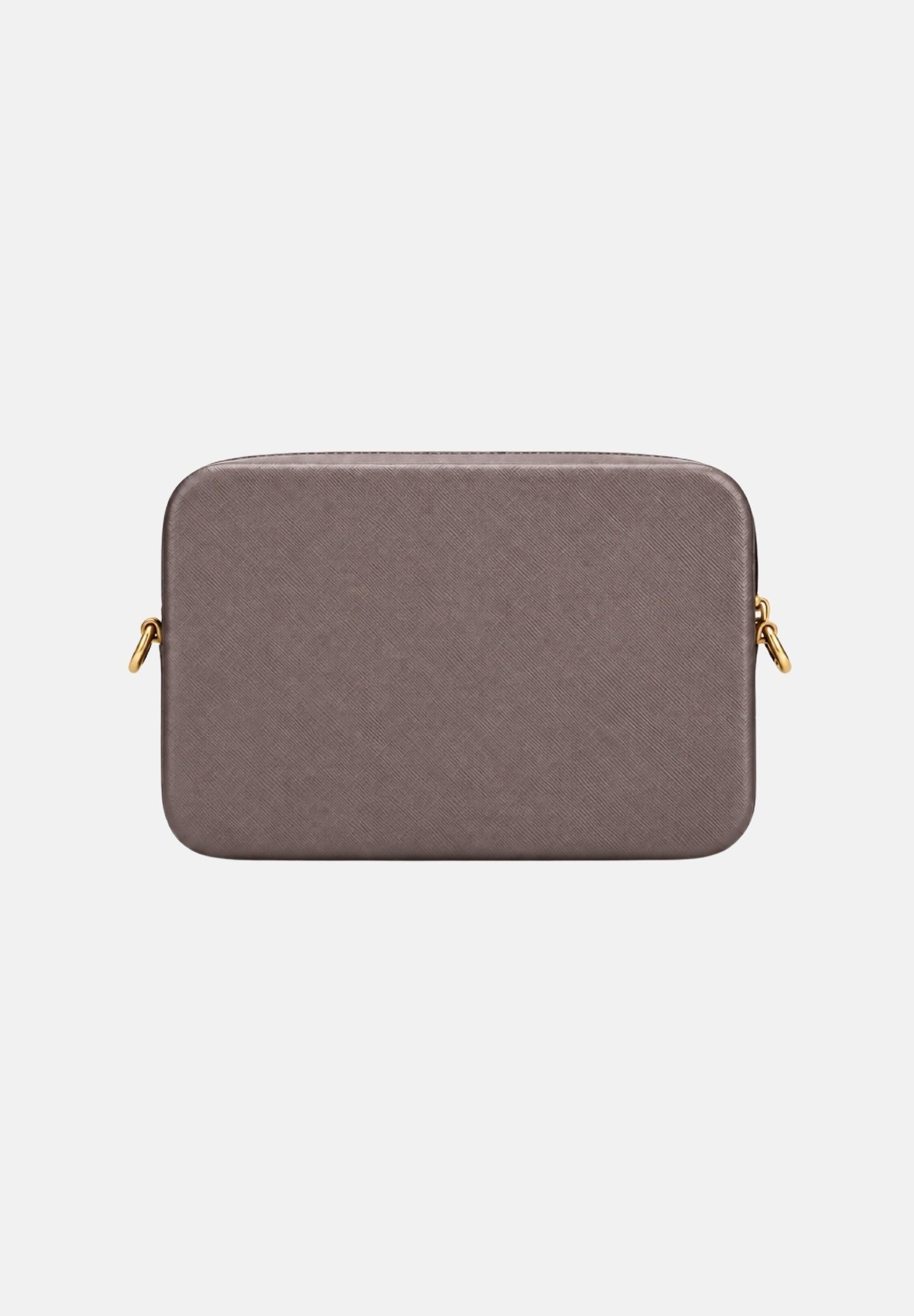 MARC ELLIS Borsa a tracolla FLAT-FLOWE choccolate light-marrone chiaro per donna con elegante finitura liscia gommata FLAT-FLOWE-27 CHLIGO MARC ELLIS 