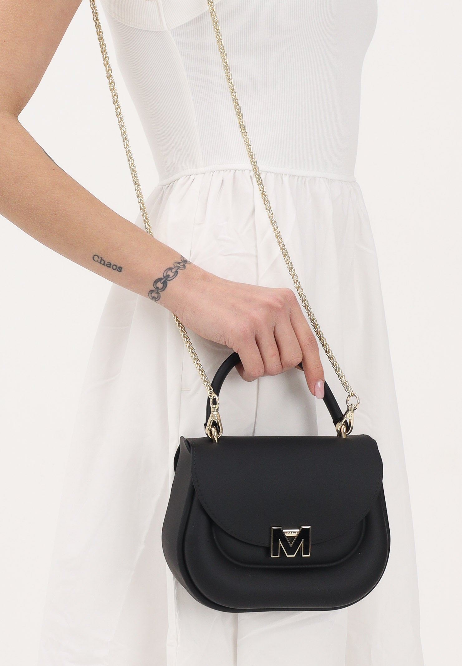 MARC ELLIS Borsa a mano Flat Jelly 26 nera da donna FLAT-JELLY26 BLLIGO MARC ELLIS 