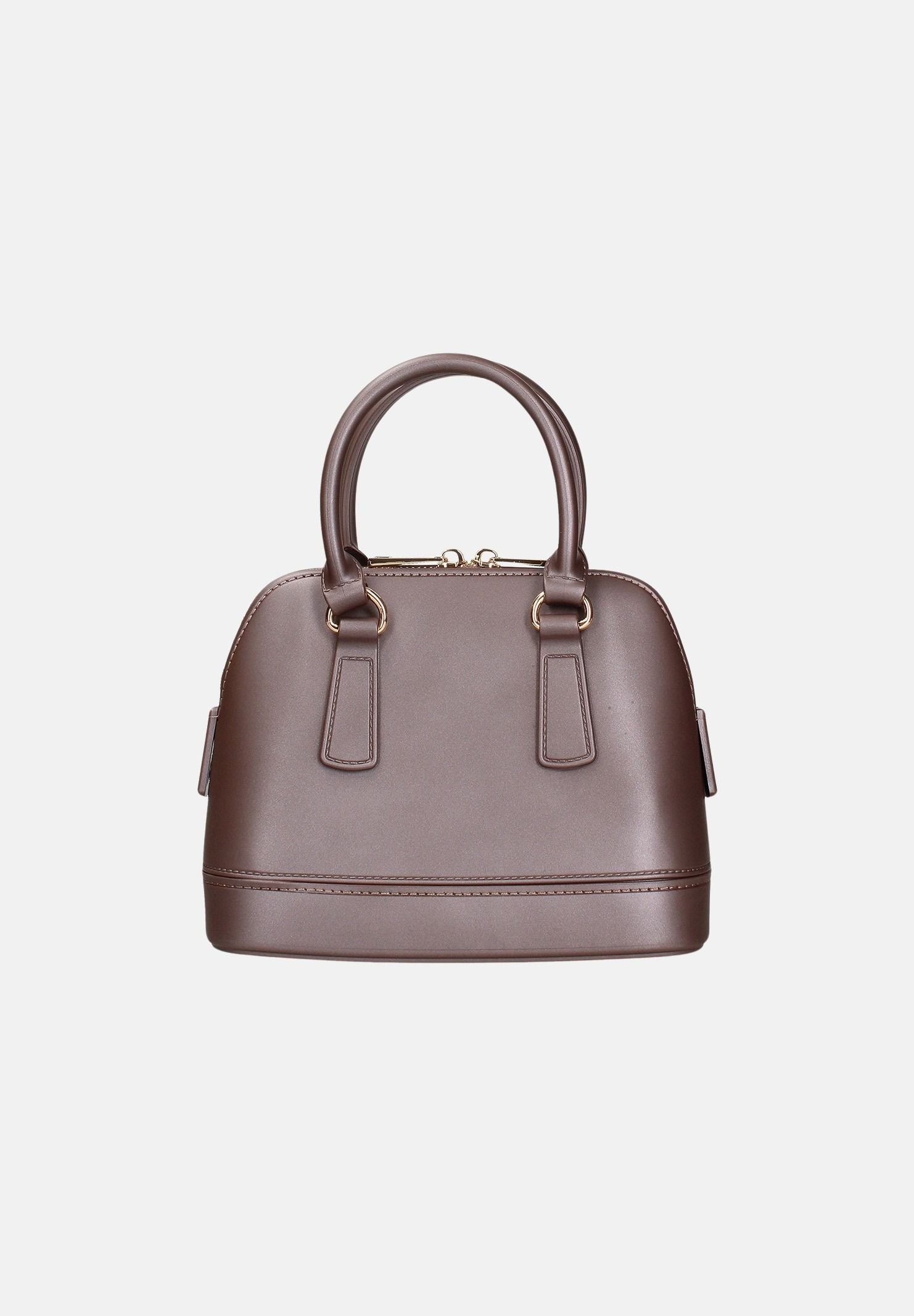 MARC ELLIS Borsa a mano FLAT MADDY  choccolate marrone da donna con dettagli oro FLAT-MADDY CHLIGO MARC ELLIS 