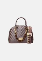MARC ELLIS Borsa FLAT-MAYA M  marrone cioccolato per donna con elegante motivo trapuntato FLAT-MAYA-M27 CHMAGO MARC ELLIS 