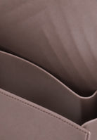 MARC ELLIS Borsa FLAT S  marrone chiaro per donna con elegante motivo trapuntato a chevron FLAT-S27 CHMAGO MARC ELLIS 
