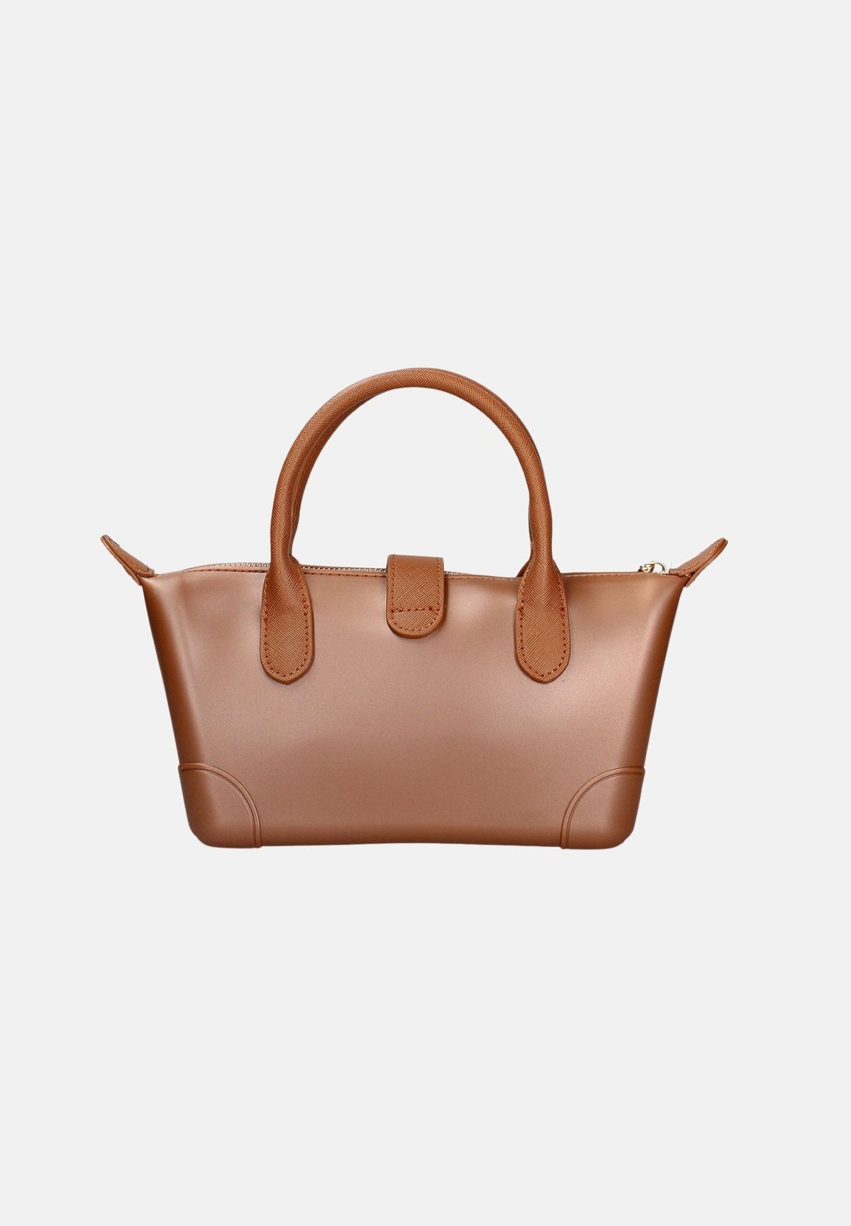MARC ELLIS Borsa a mano LOLLIPPOP marrone cuoio per donna in similpelle liscia LOLLIPOP-M27 DATALIGO MARC ELLIS 