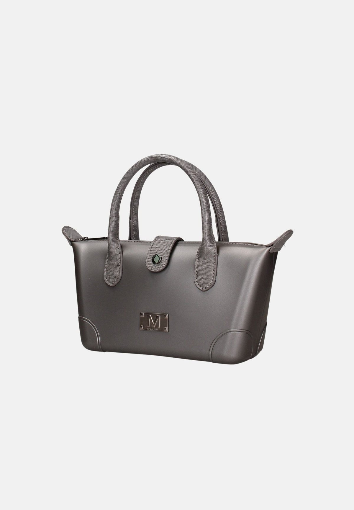 MARC ELLIS Borsa LOLLIPPOP grigio chiaro per donna con profilo svasato e manici rigidi superiori. LOLLIPOP-M27 EAGRMA MARC ELLIS 