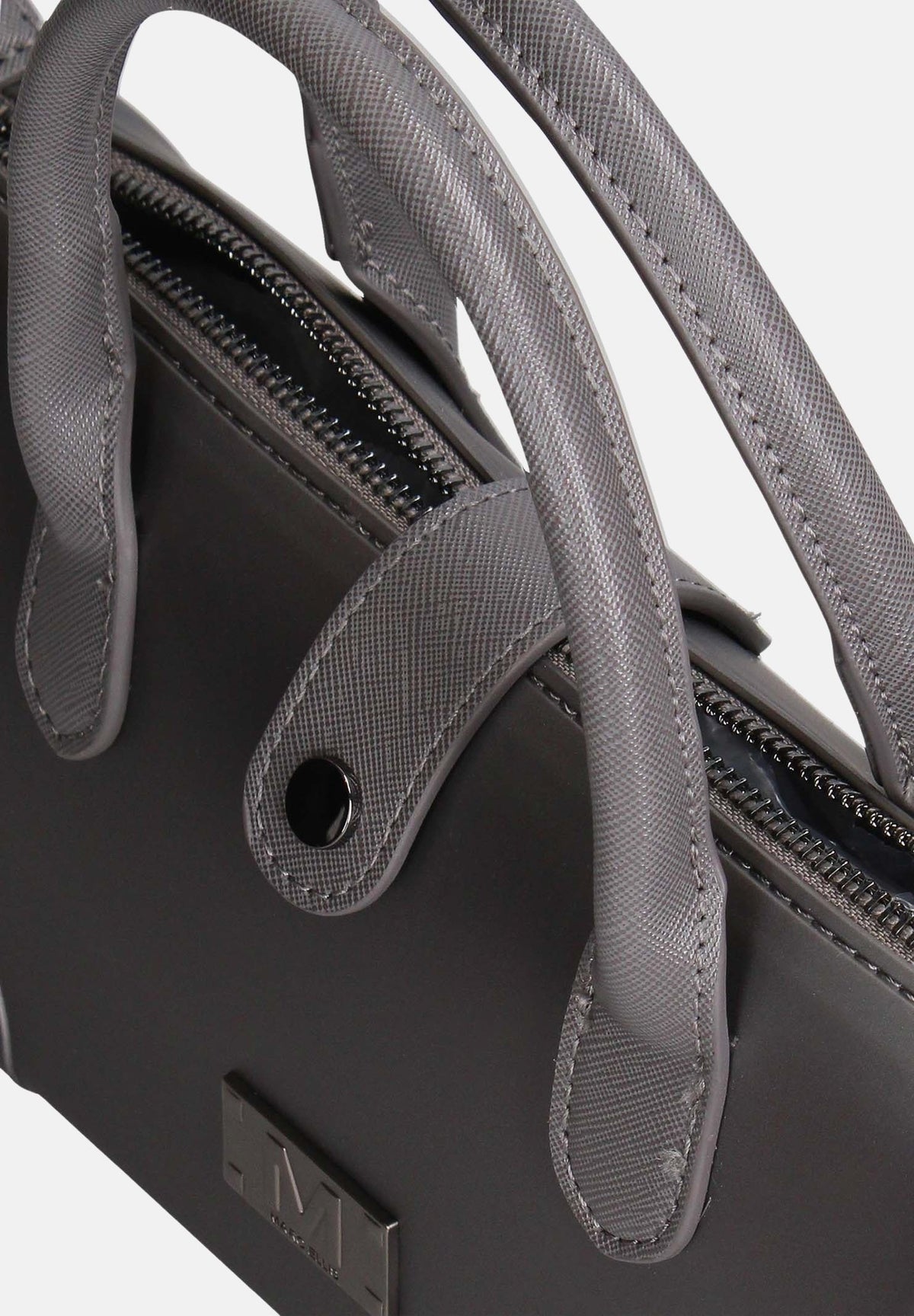 MARC ELLIS Borsa LOLLIPPOP grigio chiaro per donna con profilo svasato e manici rigidi superiori. LOLLIPOP-M27 EAGRMA MARC ELLIS 