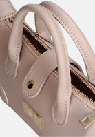 MARC ELLIS Borsa a mano LOLLIPOP S  beige scuro per donna con profilo svasato e manici rigidi superiori. LOLLIPOP-S27 DABELIGO MARC ELLIS 