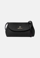 MARC ELLIS Borsa a tracolla SIBYL SUEDE nera per donna con elegante patta frontale trapuntata SIBYL-SUEDE BL MARC ELLIS 