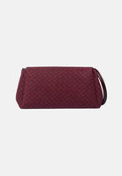 MARC ELLIS Borsa a tracolla SIBYL SUEDE burgundy bordeaux  per donna con elegante patta frontale trapuntata SIBYL-SUEDE BU MARC ELLIS 
