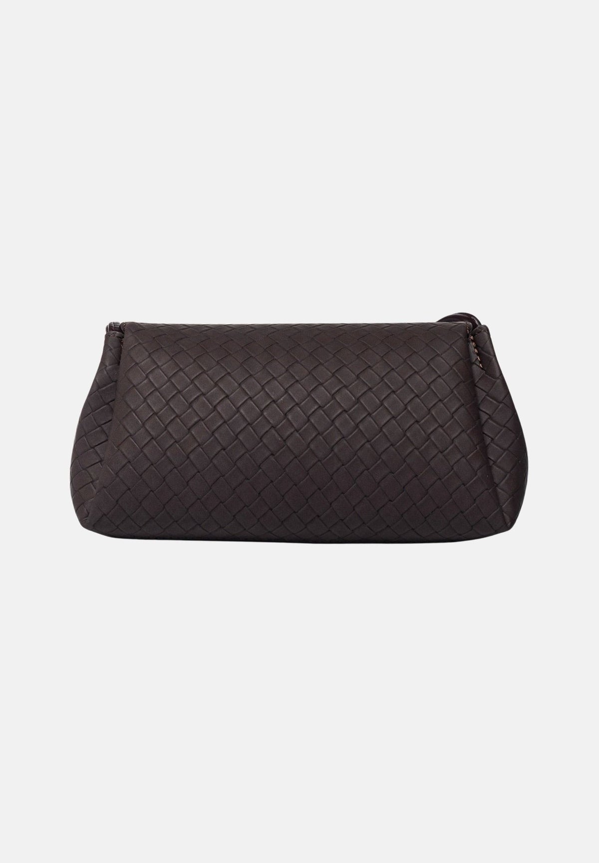 MARC ELLIS Borsa a tracolla SIBYL SUEDE marrone cioccolato per donna con elegante patta frontale trapuntata SIBYL-SUEDE CH MARC ELLIS 