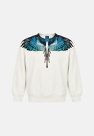 Felpa girocollo per donna, ragazzi e bambini, autunno inverno F6CMJBSW033 412 MARCELO BURLON COUNTY OF MILAN 