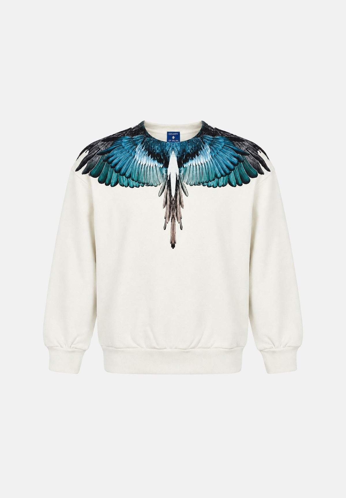 Felpa girocollo per donna, ragazzi e bambini, autunno inverno F6CMJBSW033 412 MARCELO BURLON COUNTY OF MILAN 