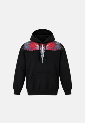 Felpa con cappuccio regular fit da uomo autunno inverno F6CMMAHS059 110 MARCELO BURLON COUNTY OF MILAN 