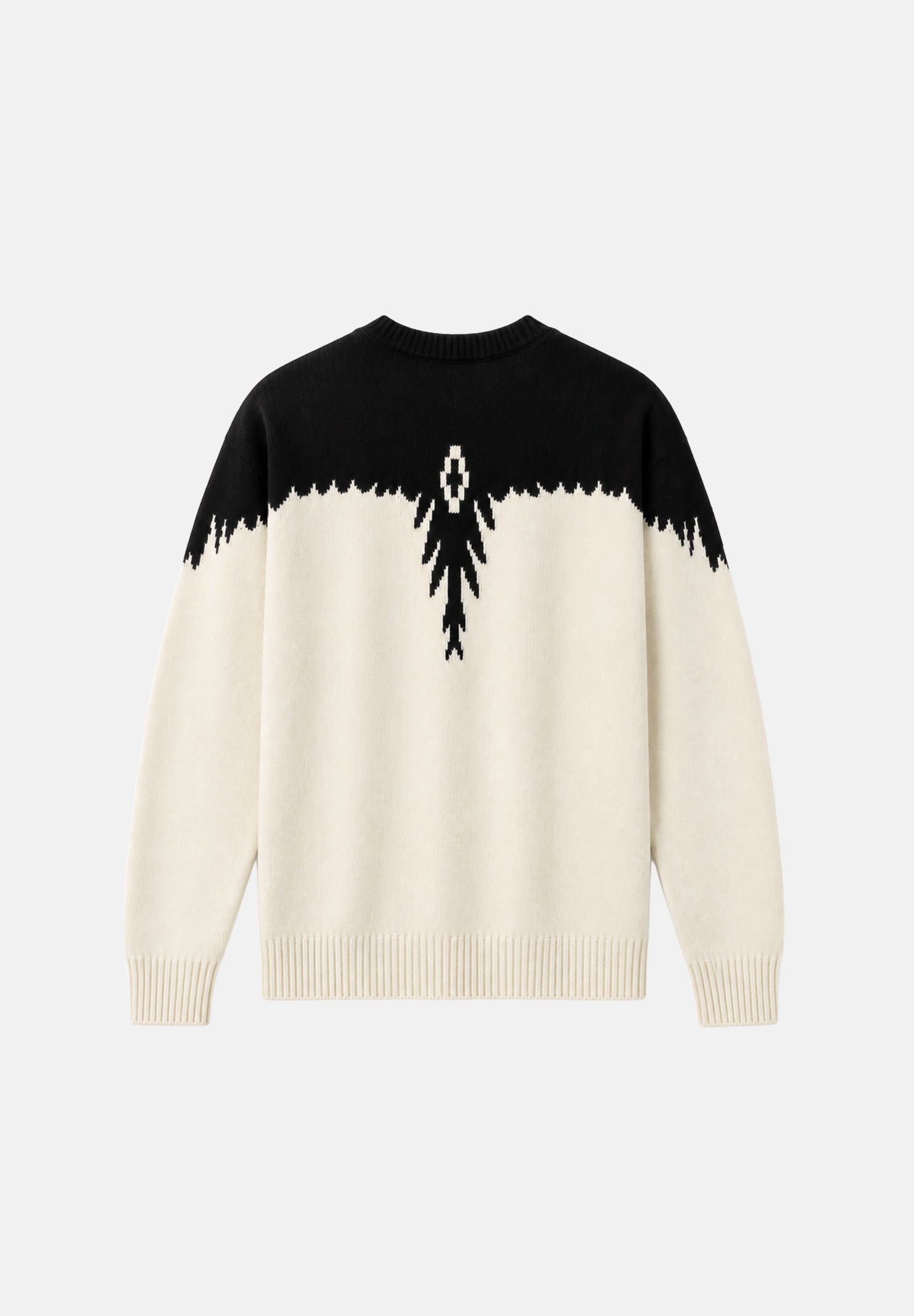 Maglia girocollo regular fit da uomo autunno inverno F6CMMAJP024 412 MARCELO BURLON COUNTY OF MILAN 