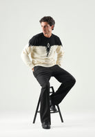 Maglia girocollo regular fit da uomo autunno inverno F6CMMAJP024 412 MARCELO BURLON COUNTY OF MILAN 