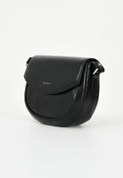 MARNI Borsa a tracolla Smile nera da donna con finitura effetto pelle M01476M00TK 0M900 MARNI 