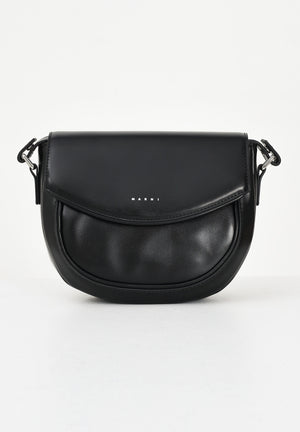 MARNI Borsa a tracolla Smile nera da donna M01476M00TK 0M900 MARNI 