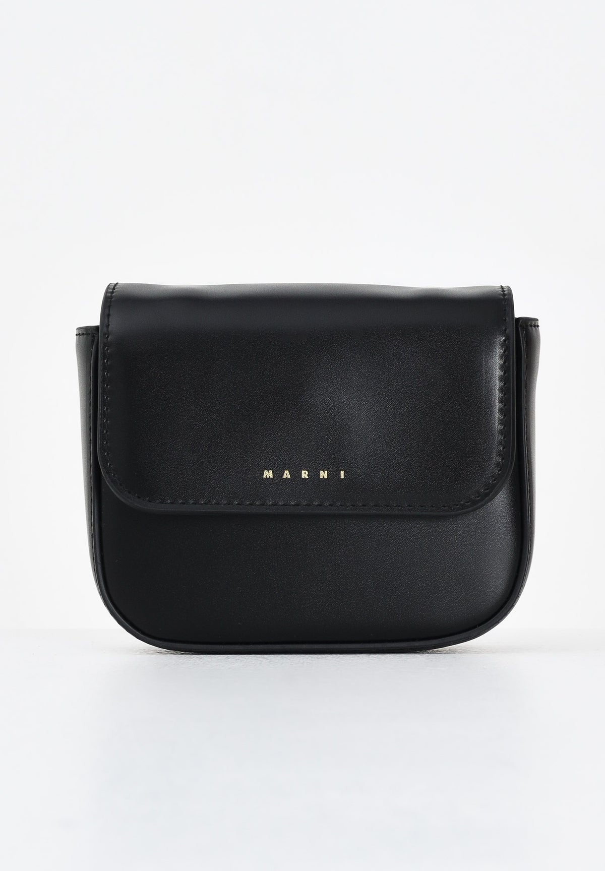 MARNI Borsa a tracolla in eco-pelle Punk nera da donna M01609M00TK 0M900 MARNI 