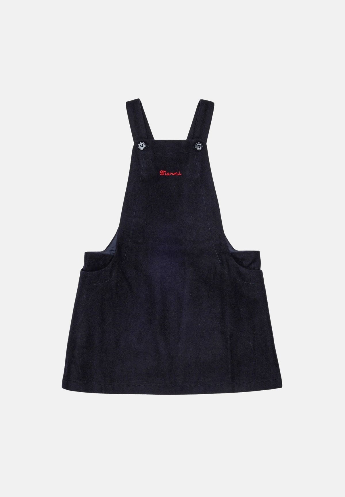 MARNI Salopette denim scuro per donna, ragazza e bambina con bretelle regolabili e tasche applicate M01847M00XK 0M862 MARNI 