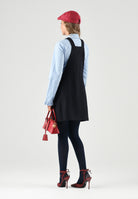 MARNI Abito salopette denim scuro per donna, ragazza e bambina con bretelle regolabili e tasche applicate M01847M00XK 0M862 MARNI 