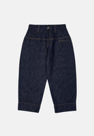 MARNI Jeans denim blu scuro per donna, ragazzi e bambini con taglio cropped M01909M00XY 0M01 MARNI 