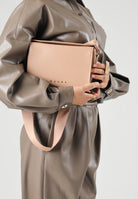 MARNI Borsa a tracolla VIVIAN SHOULDER BAG colore Powder Pink, rosa cipria da donna M01967M00TK 0M315 MARNI 