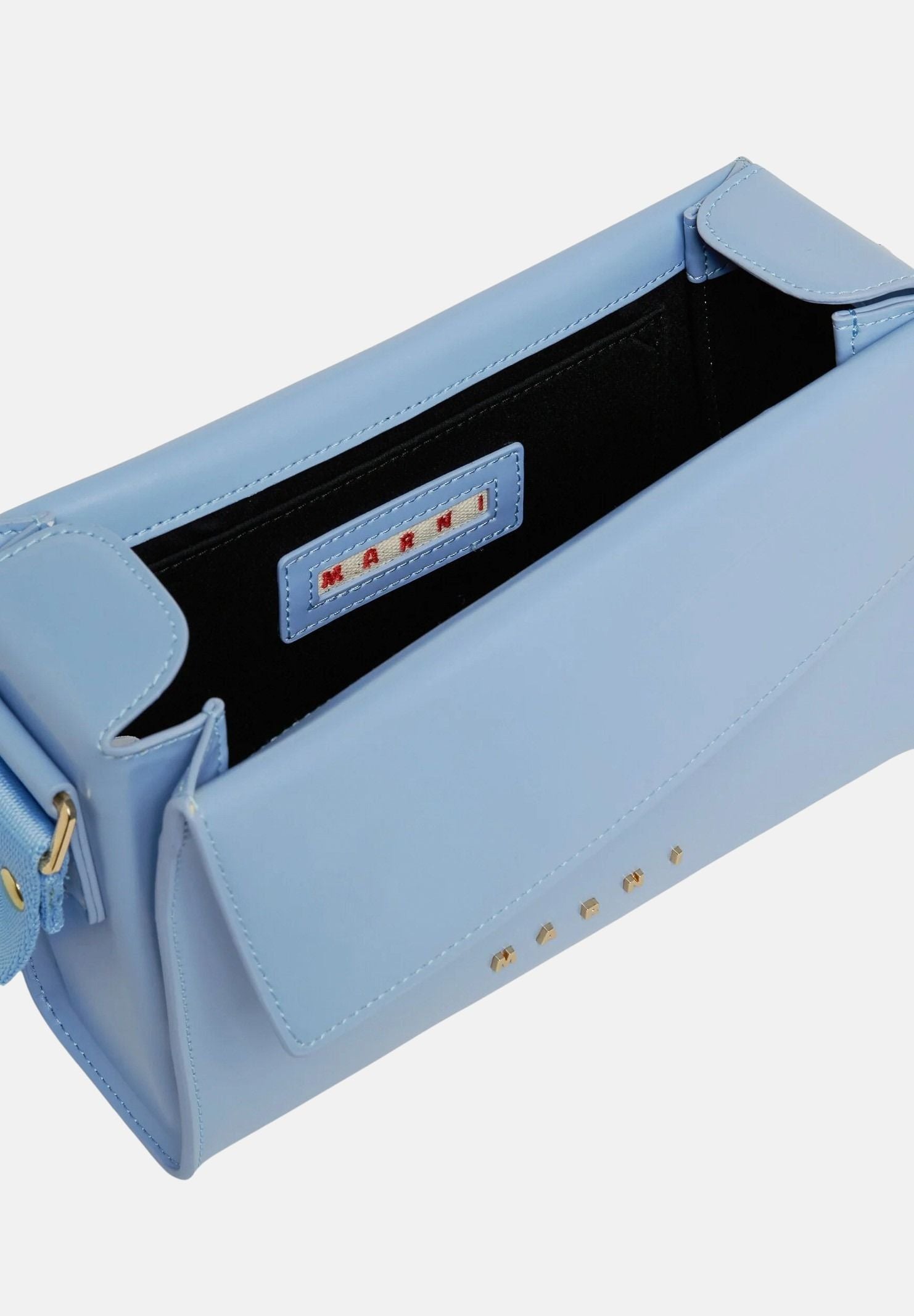 MARNI Borsa a tracolla VIVIAN BOX SHOULDER carta da zucchero-celeste, da donna M01967M00TK 0M863 MARNI 