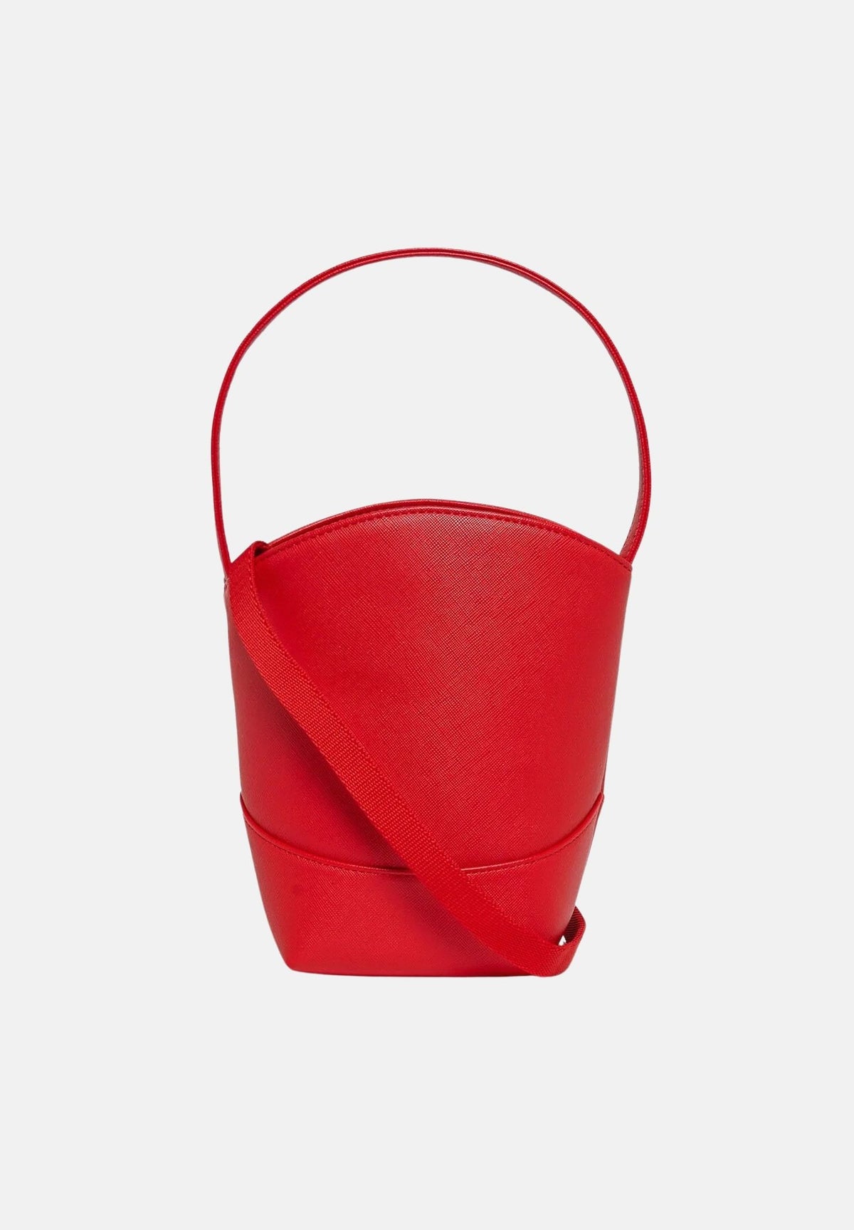 MARNI Borsa a secchiello rossa per donna, ragazza e bambina con manico superiore e logo iconico gold M02031M00YE 0M416 MARNI 