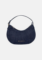 MARNI Borsa mini a spalla KANGA DENIM SHOULDER BAG, colore Denim, da donna. M02039M00YH 0M01 MARNI 