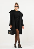 MAX MARA Cappotto nero da donna modello Newmang 2426016111600 013 MAX MARA STUDIO 