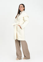 MAX MARA Cappotto NEWMANG panna da donna 2526016061600 001 MAX MARA 
