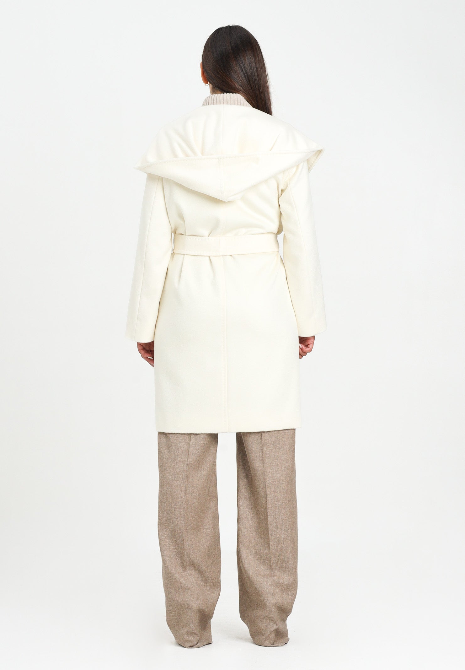 MAX MARA Cappotto NEWMANG panna da donna 2526016061600 001 MAX MARA 