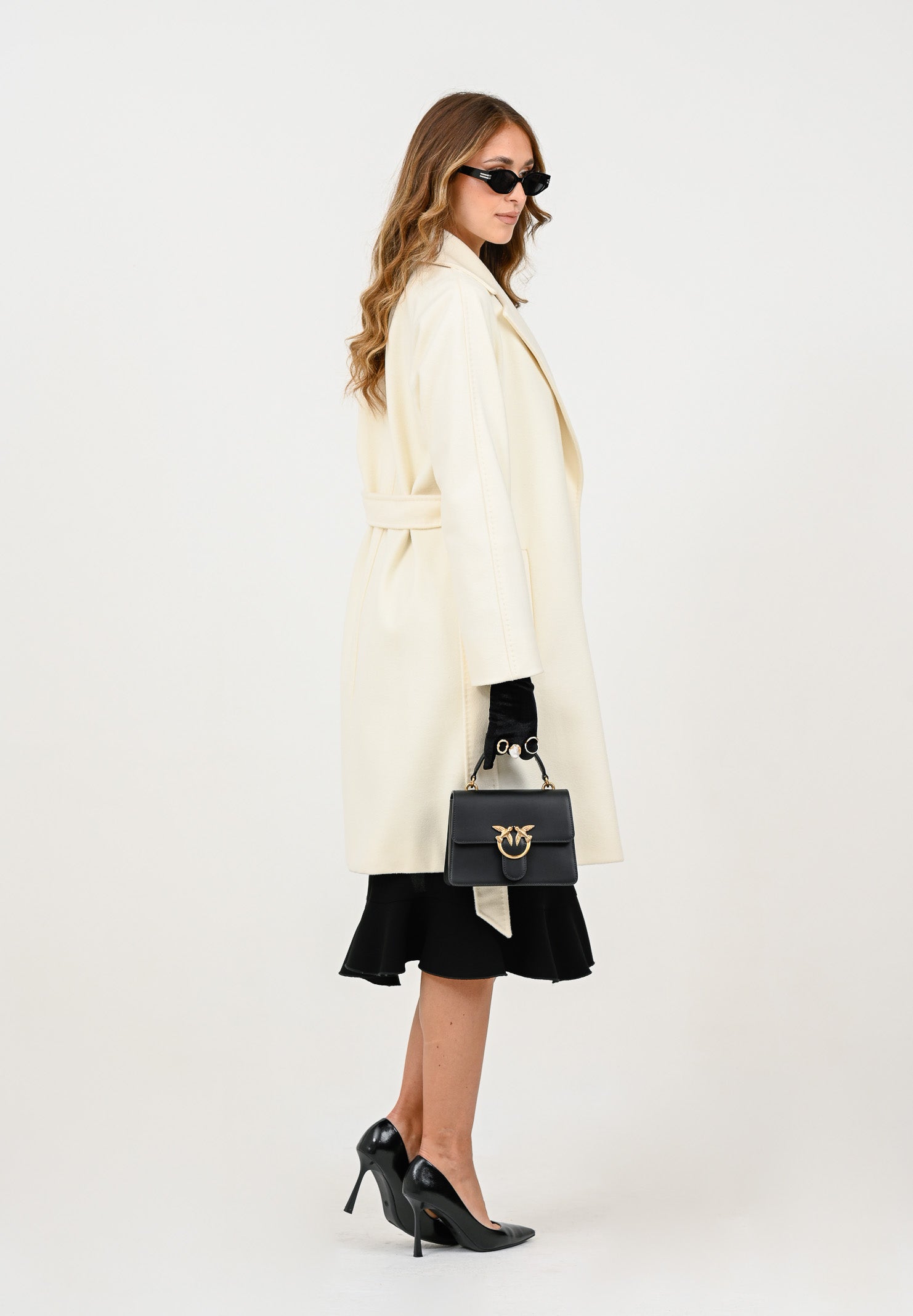 MAX MARA Cappotto Dravenna panna da donna 2526016091600 001 MAX MARA 