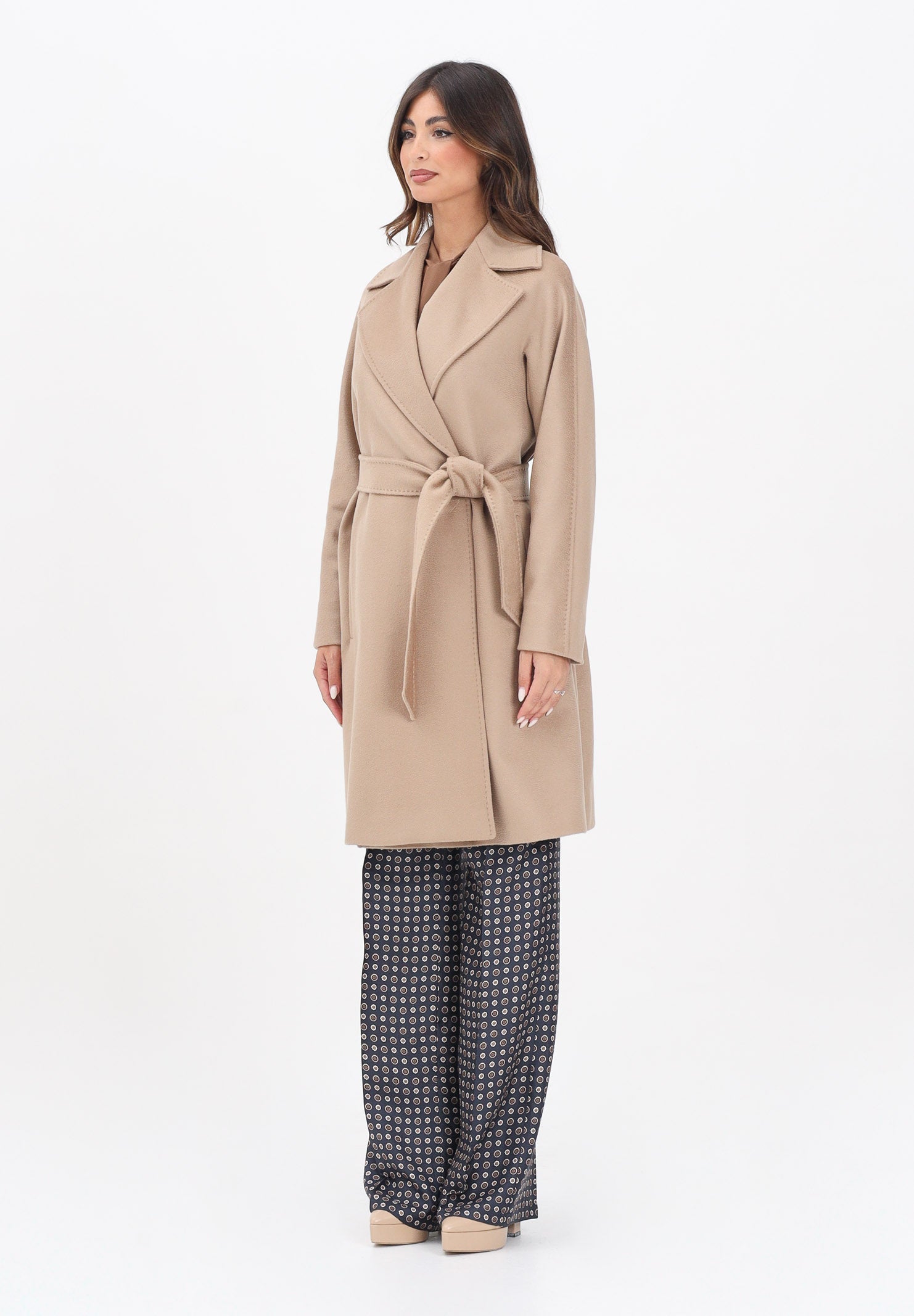 MAX MARA Cappotto Dravenna cammello da donna 2526016091600 006 MAX MARA 