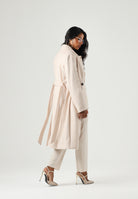 MAX MARA Studio Cappotto a vestaglia BCOLLAG Naturale beige da donna 2626016061600 083 MAX MARA 