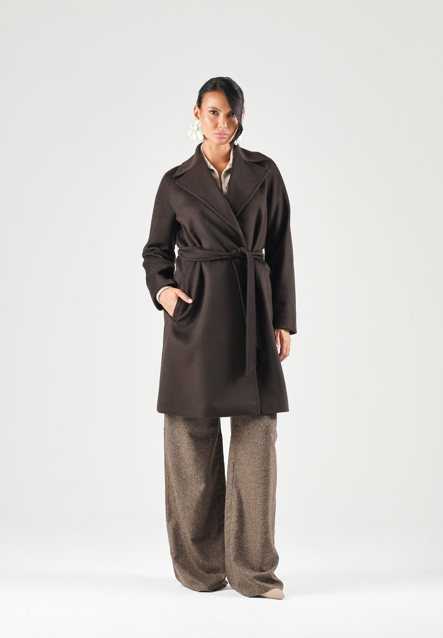 MAX MARA Cappotto MSTDRAVENNA Marrone, marrone scuro, donna. 2626016081600 089 MAX MARA 