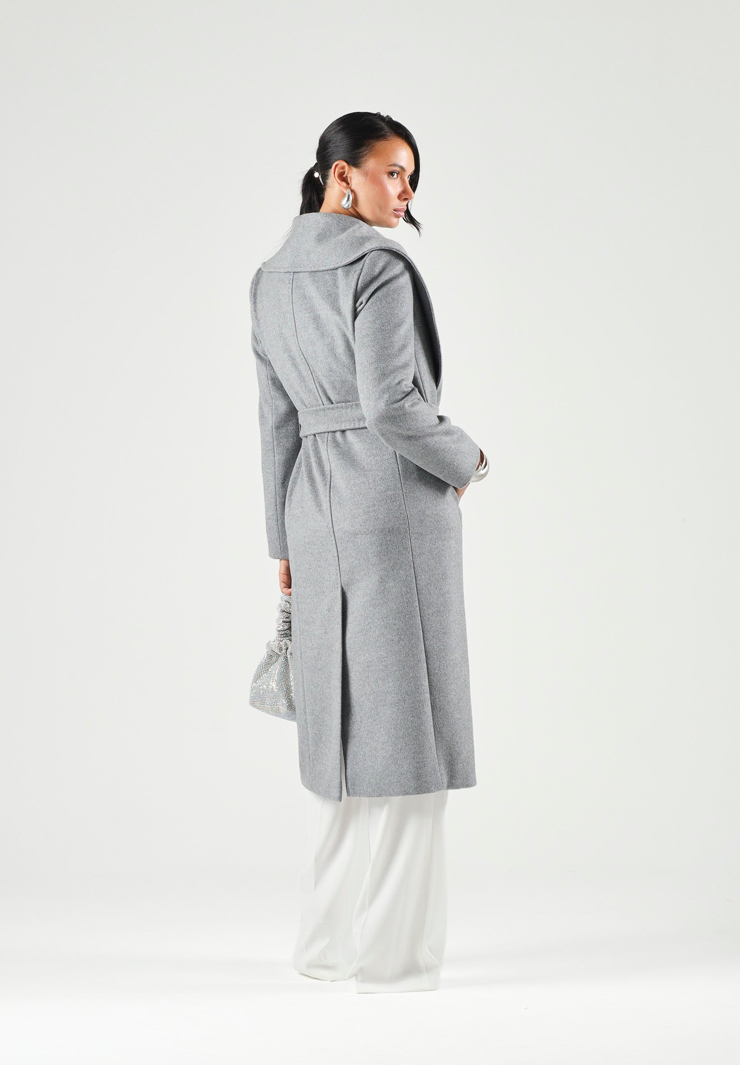 MAX MARA Cappotto MSTLORIANA  grigio medio grigio, colore basico grigio, donna. 2626016202600 011 MAX MARA 
