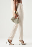 MAX MARA Pantaloni JERTA sartoriali naturale, colore basico beige, donna con piega frontale . 2626136035600 052 MAX MARA 