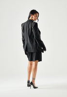 MAX MARA Bermuda MSTADORNO in tela nero da donna <BR/> 2626146021600 010 MAX MARA 